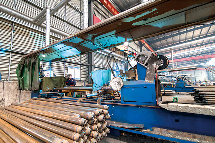 西青网架杆件自动焊接